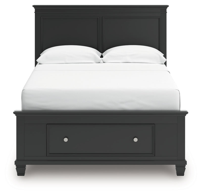 Lanolee Full Panel Storage Bed