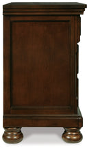 Porter California King Panel Bed, Dresser, Mirror, Chest and 2 Nightstands