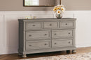 Lettner Queen Panel Bed, Dresser, and Nightstand