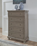 Robbinsdale Chest of Drawers (Color: Light Gray)