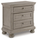 Robbinsdale Nightstand (Color: Light Gray)