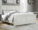Robbinsdale King Panel Bed, Dresser, Mirror, Chest and 2 Nightstands