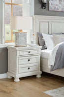 Robbinsdale King Panel Bed, Dresser, Mirror, Chest and 2 Nightstands