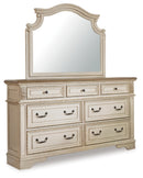 Realyn Queen Panel Bed, Dresser, Mirror and 2 Nightstands