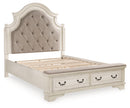 Realyn Queen Upholstered Storage Bed (Bed Size: Queen)
