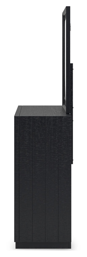 Londer Queen Panel Bed, Dresser and Mirror