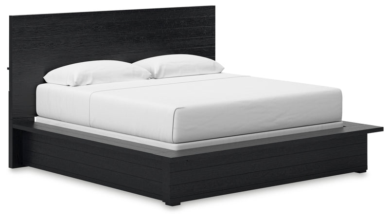 Londer Queen Panel Bed (Bed Size: King)