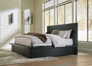 Londer California King Panel Bed, Dresser and Mirror