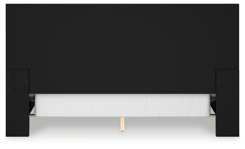 Londer California King Panel Bed, Dresser and Mirror