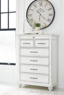 Kanwyn King Panel Storage Bed, Chest and Nightstand