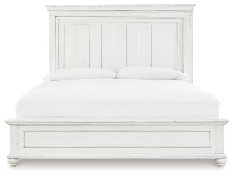 Kanwyn Queen Panel Bed, Dresser, Mirror and Nightstand