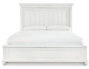 Kanwyn California King Panel Bed with Storage Bench