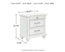 Kanwyn Queen Panel Storage Bed, Dresser, Mirror and Nightstand