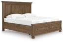 Feddinger King Panel Storage Bed, Dresser, Mirror, Chest and Nightstand