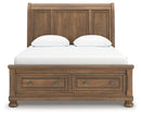 Feddinger Queen Sleigh Bed, Dresser, Mirror, Chest and Nightstand