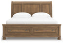 Feddinger California King Storage Sleigh Bed