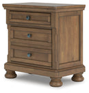 Feddinger Queen Sleigh Bed, Dresser, Mirror, Chest and Nightstand