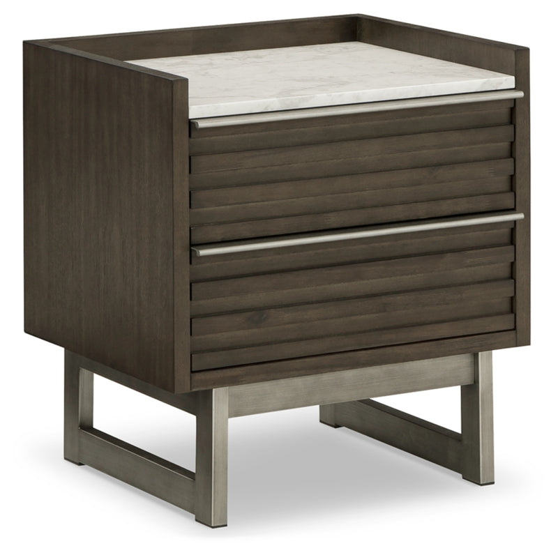 Arkenton King Panel Bed, Dresser, Mirror, Chest and 2 Nightstands