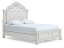 Montelaine Queen Upholstered Panel Bed (Bed Size: Queen)
