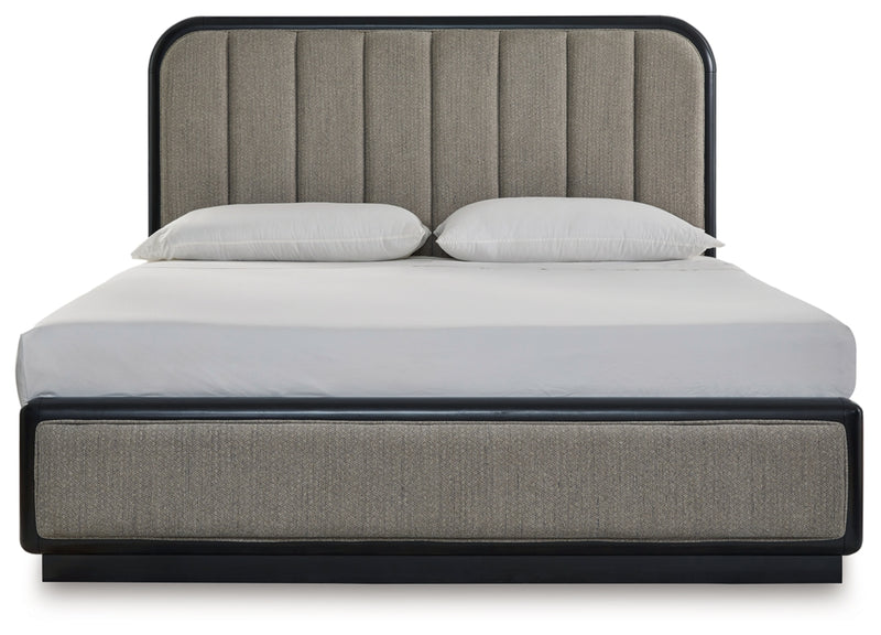 Rowanbeck Queen Upholstered Panel Bed (Bed Size: California King)