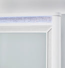 Chalanna Queen Upholstered Storage Bed, Dresser and Mirror