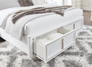 Chalanna California King Upholstered Storage Bed