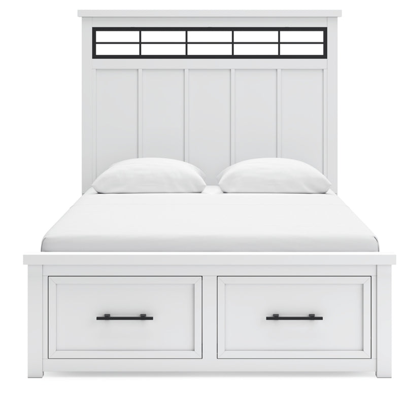 Ashbryn Queen Panel Storage Bed (Bed Size: Queen)