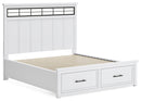 Ashbryn Queen Panel Storage Bed (Bed Size: California King)