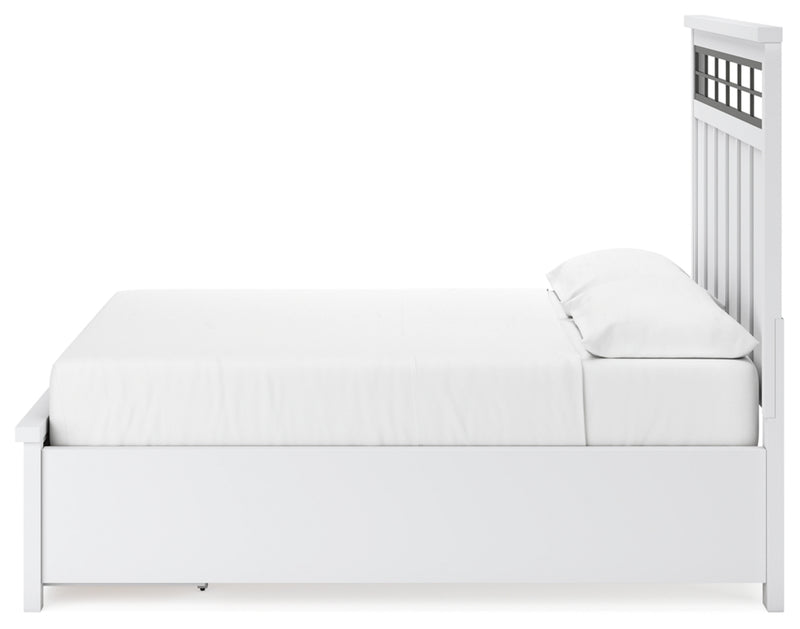 Ashbryn Queen Panel Storage Bed (Bed Size: California King)