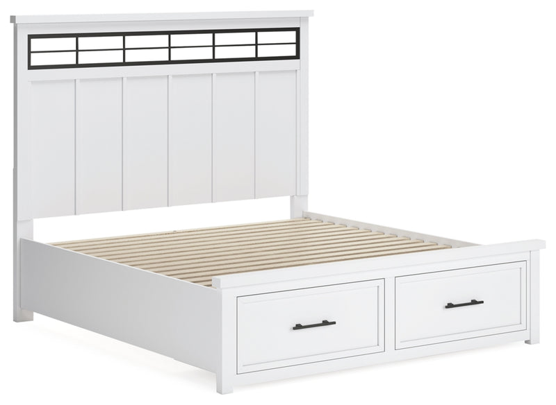 Ashbryn King Panel Storage Bed