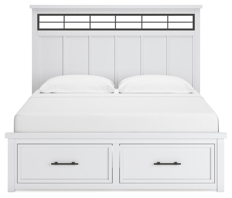 Ashbryn King Panel Storage Bed