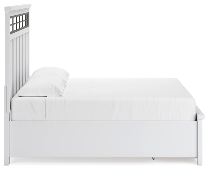 Ashbryn Queen Panel Storage Bed (Bed Size: King)