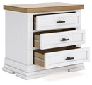 Ashbryn Queen Panel Storage Bed, Dresser, Mirror and 2 Nightstands