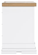 Ashbryn King Panel Storage Bed, Dresser, Mirror and Nightstand