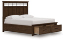 Taffenbrook California King Panel Storage Bed