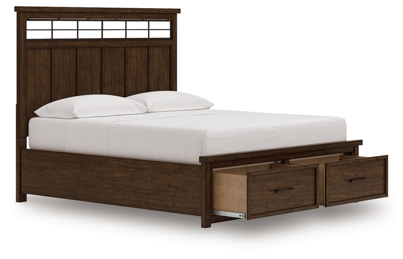 Taffenbrook California King Panel Storage Bed