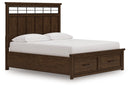 Taffenbrook California King Panel Storage Bed