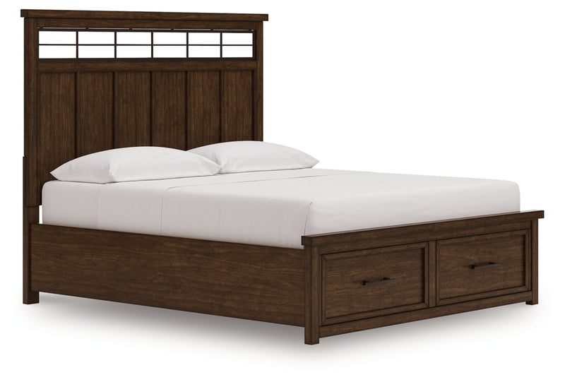 Taffenbrook California King Panel Storage Bed