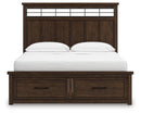 Taffenbrook California King Panel Storage Bed
