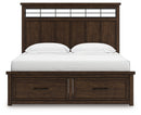 Taffenbrook King Panel Storage Bed