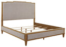 Sharlance Queen Upholstered Panel Bed (Bed Size: California King)