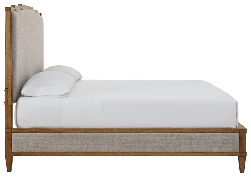 Sharlance California King Upholstered Panel Bed