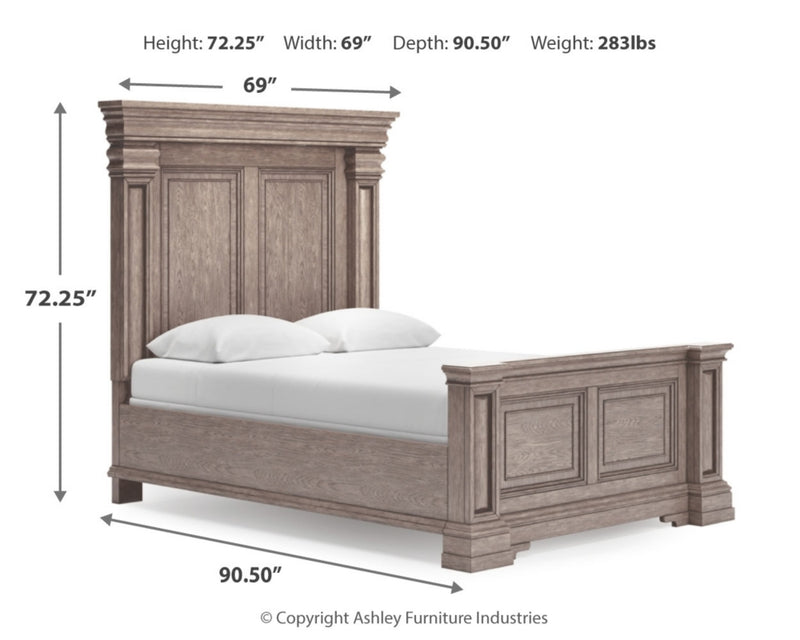 Blairhurst Queen Panel Bed, Dresser, Mirror and 2 Nightstands