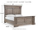 Blairhurst King Panel Bed, Dresser, Mirror and Nightstand