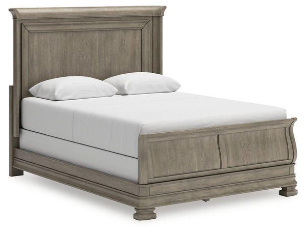 Lexorne Queen Sleigh Bed (Bed Size: Queen)