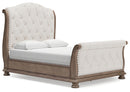 Ardenfield Queen Upholstered Sleigh Bed (Bed Size: Queen)