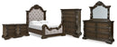 Maylee Queen Panel Bed, Dresser, Mirror, Chest and 2 Nightstands