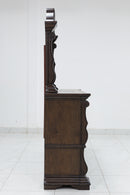 Maylee King Upholstered Bed, Dresser, Mirror, Chest and 2 Nightstands