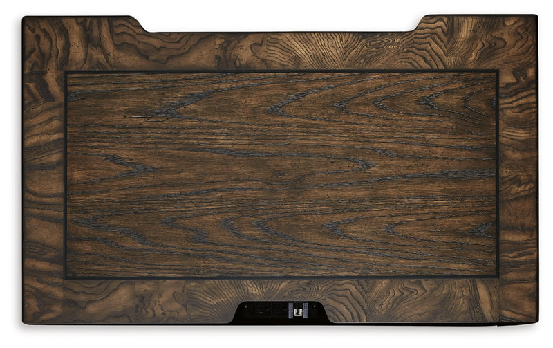 Maylee King Upholstered Bed, Dresser, Mirror, Chest and 2 Nightstands