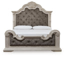 Bruchandi King Upholstered Panel Bed
